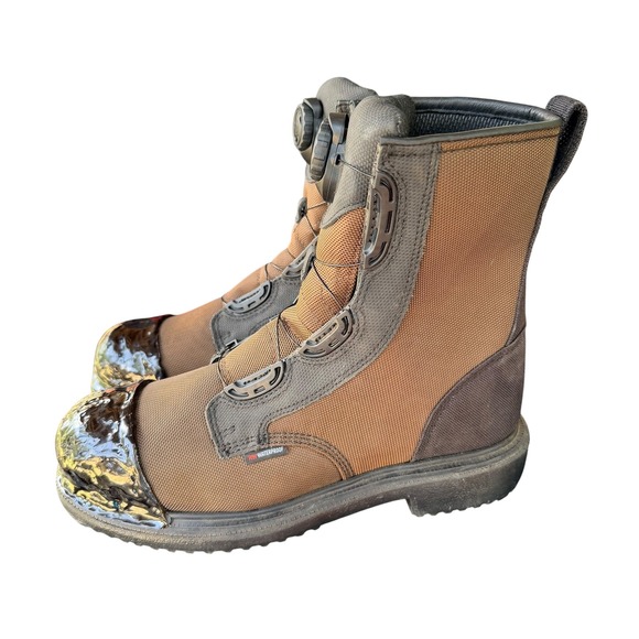 Red Wing 2491 Apex BOA Waterproof Composite Toe Work Boots Mens 10.5 EE Brown main image 4